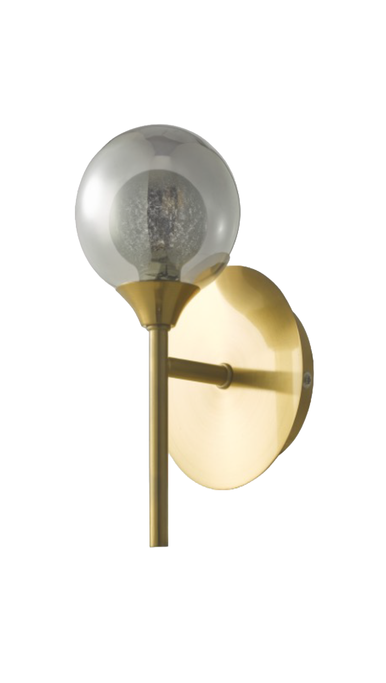 Esplo Gold Wall Lamp #ZV16053-1C Gold