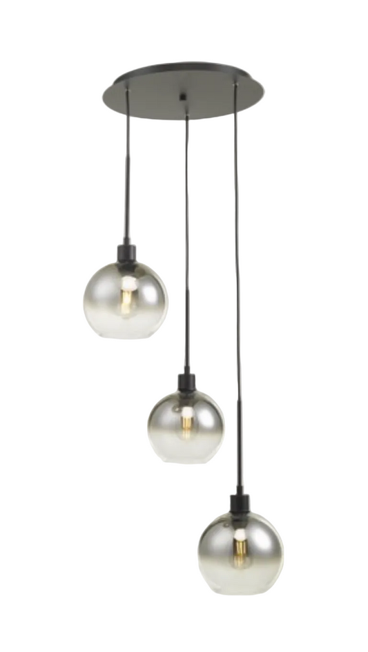 Alberese 3 Round Pendant Lamp #ZV20023-3A)