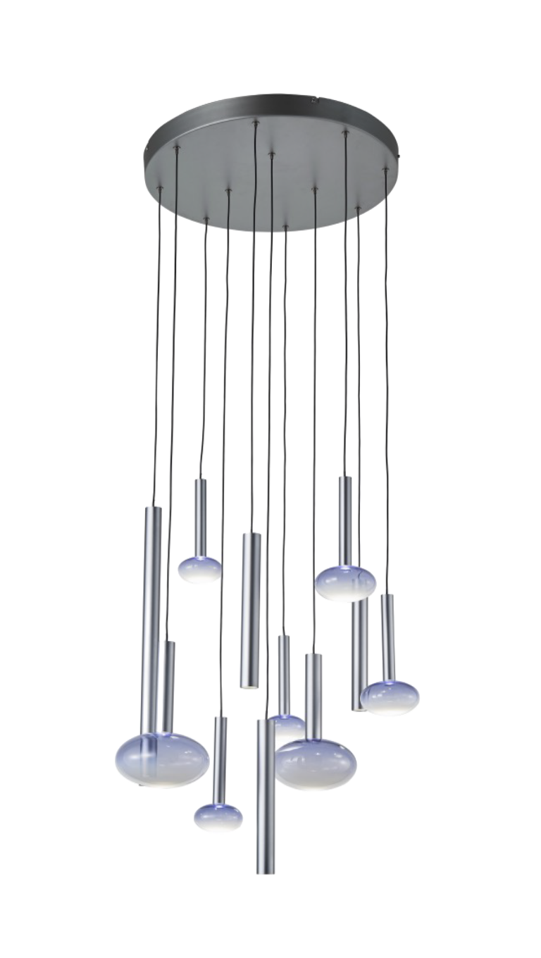 Stella 7-Light Round Cluster Pendant Lamp #ZV25080-7A