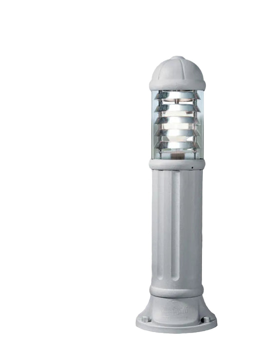 SAURO Garden Bollard Grey E27 80cm #D15.554G