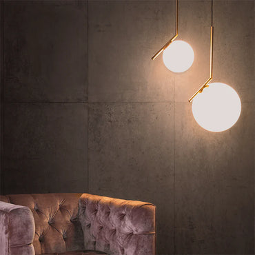 DARK-45 Degree Large Pendant Brass 300mm #DK049 (AVAILABLE ON ORDER)