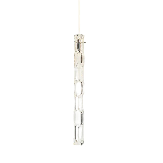 Dark Ice Pendant Light Clear Glass G9, 4000mm #DK011