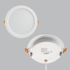 18W 7" LED Recessed Panel Lt Settable:WW/CW/DL #DL620 WHITE