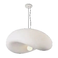 WHITE Metal, Foam Pendant White E27 #PEN035
