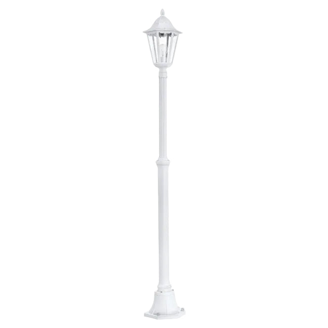 Navedo Cast Alu OD Floor Light White E27 IP44 2m #93453