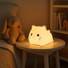 Kitty Rechargeable Table Lamp White #KLT-25