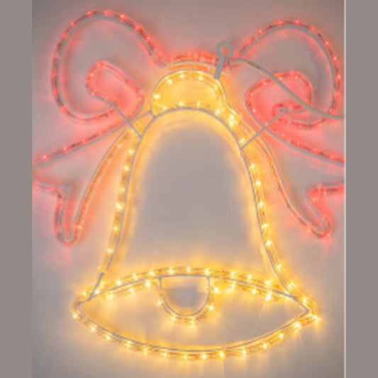 Jingle Bell Rope & Steel Frame Light - #MF3920-2DH