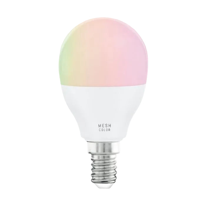 4.9W Pear Shaped Smart Bulb E14 RGB CCT Sett. #12252