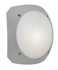 STUCCHI Square Bulkhead Grey E27 310mm #1U3.000G