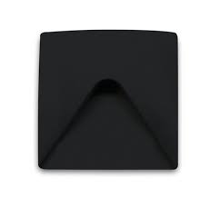 RATIONAL Square LED Footlight Black WW #2379.02.30.30