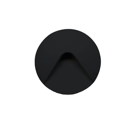 RATIONAL Round LED Footlight Black WW #2379.01.30.30
