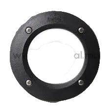 LETI 100 Round Recessed Brick Lt Black GX53 CW #2C1.000B