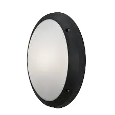 Danzi Oval Bulkhead Lamp Black E27 #2D3.000B