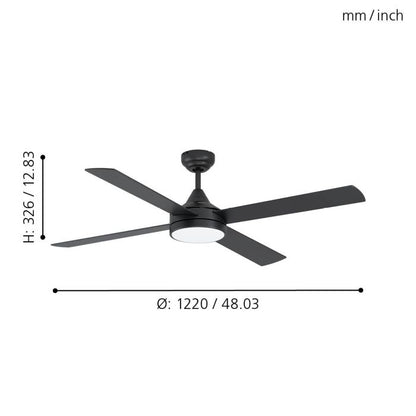 TRINIDAD Ceiling Fan & Light - #35085