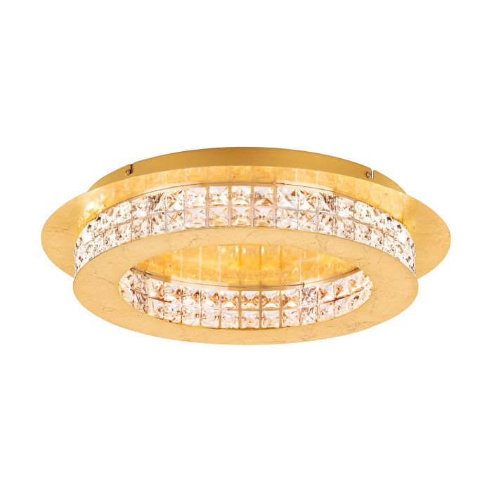 PRINCIPE Stl, Glass Ceiling Lt Gold Colored, Clear IP20 #39405