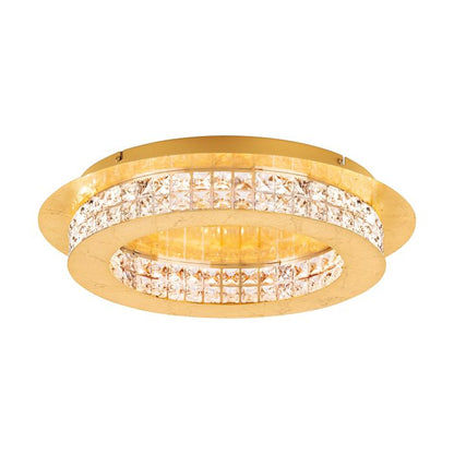 PRINCIPE Stl, Glass Ceiling Lt Gold Colored, Clear IP20 #39405
