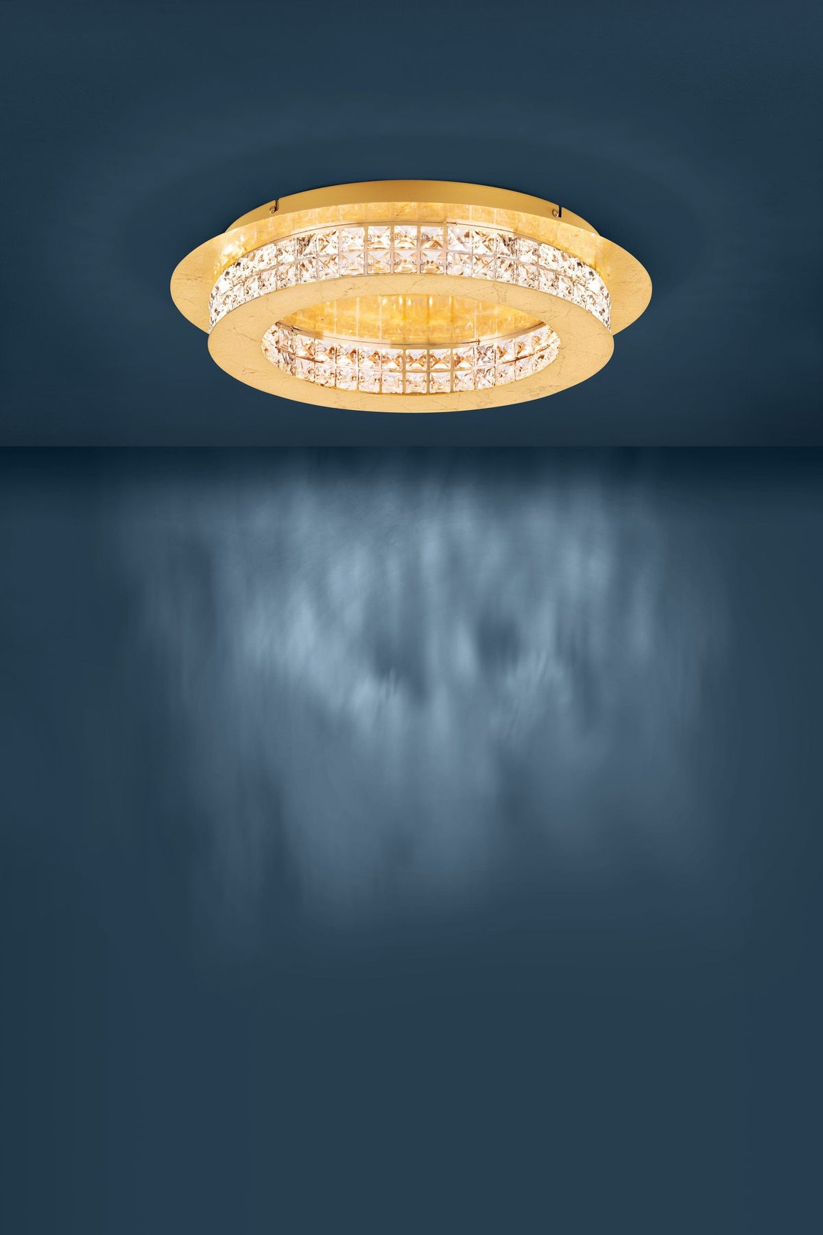 PRINCIPE Stl, Glass Ceiling Lt Gold Colored, Clear IP20 #39405
