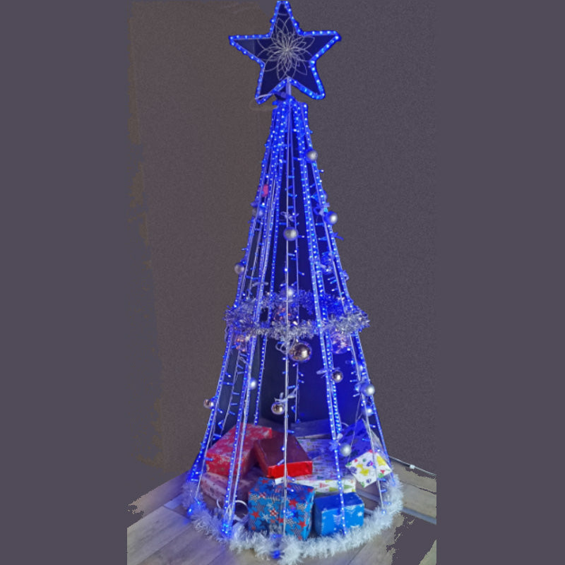 3D Tree Rope Light & Steel Frame - #MF2144-3DG – Lighting World