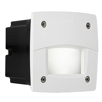 LETI 100 Square ST Recessed Brick Lt White GX53 #3C4.000W