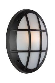 DANZI 18W Ceiling/Wall Grid Bulkhead Black E27 #3D3.000BG