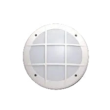 Gelmi-GR 18W Ceil./Wall Grid Bulkhead White E27 #3G3.000WG