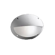 MADDI-HL Oval Wall Bulkhead Lamp Grey E27 #3V3.000G