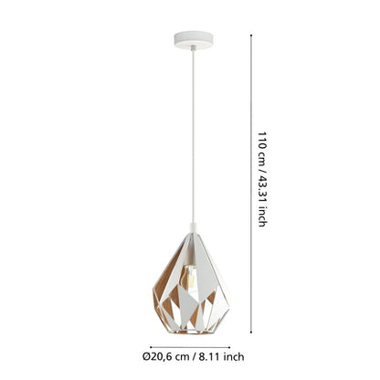 CARLTON 1 Pendant Light - #43001