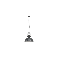 COMBWICH Steel Pendant Black, Creme E27 #43052