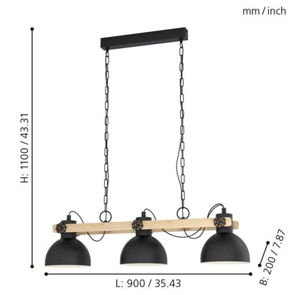 LUBENHAM Pendant Light - #43163