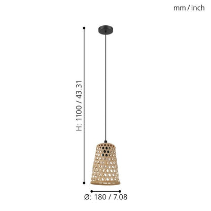 CLAVERDON Pendant Light - #43252