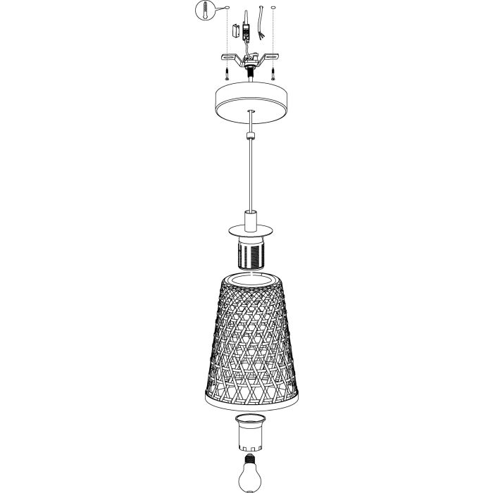 CLAVERDON Pendant Light - #43252