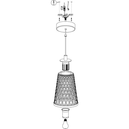 CLAVERDON Pendant Light - #43252