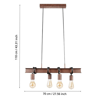 TOWNSHEND 4 Pendant Light - #43523