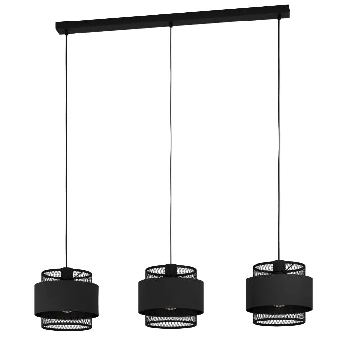 BAZELY Pendant 3 Light E27 #43669 (NEW STOCK ARRIVING SOON)