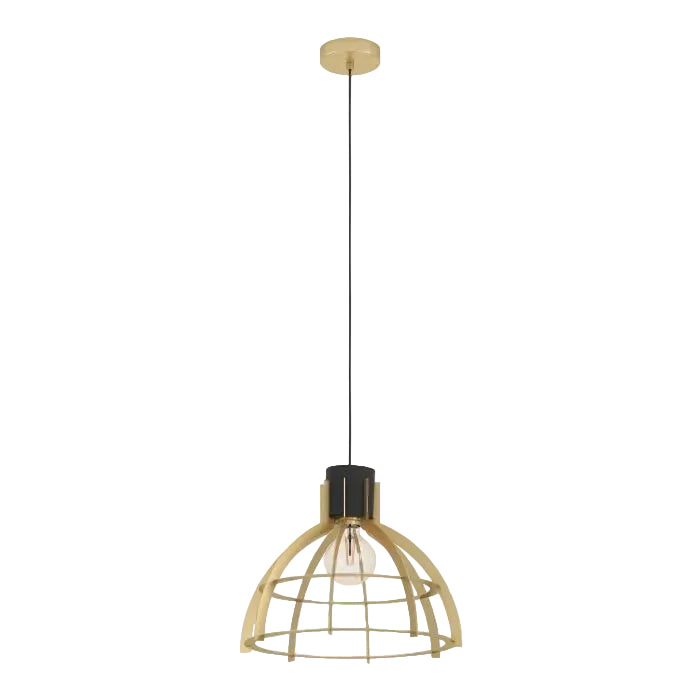 STILLINGTON Pendant Light Black/Gold E27 #43767