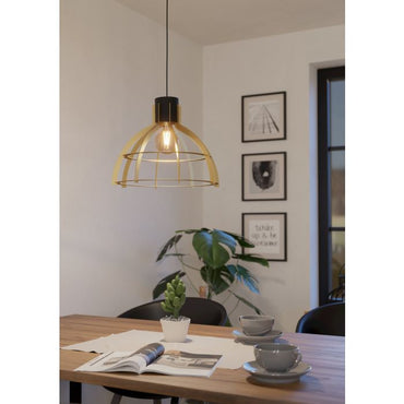 STILLINGTON Pendant Light Black/Gold E27 #43767