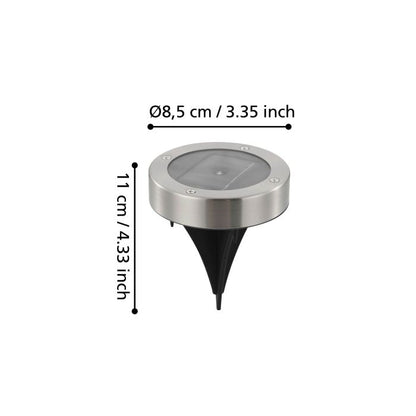 Luminaire Round Solar Light - #48777