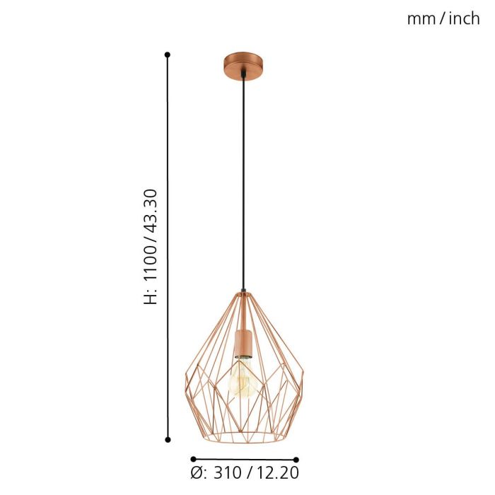 CARLTON Pendant Light - #49258