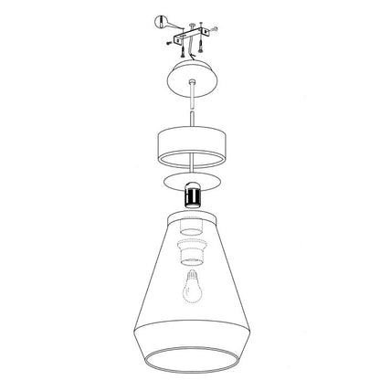 BRIXHAM Pendant Light - #49262