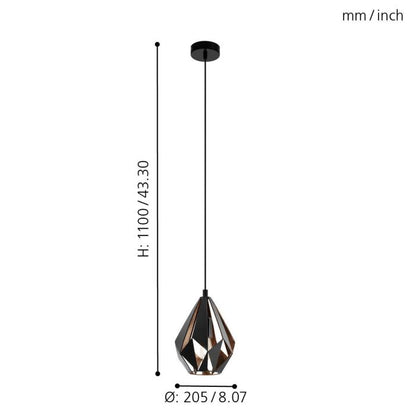 CARLTON 1 Pendant Light - #49997