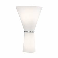 FAN WALL Lt w Bracket Opal Metal Glass #5218/1861
