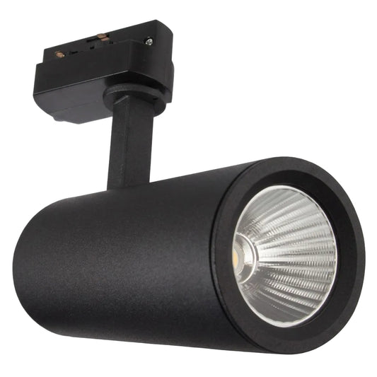 20W Black Die Cast Rotating Spot Lt w Arm CW #S109/1 BLACK