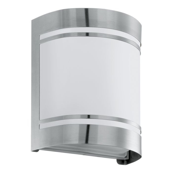 ROSADA-E OD Wall Light S/Stl, White #74009