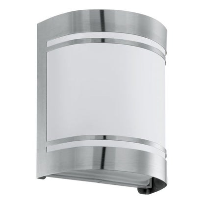 ROSADA-E OD Wall Light S/Stl, White #74009