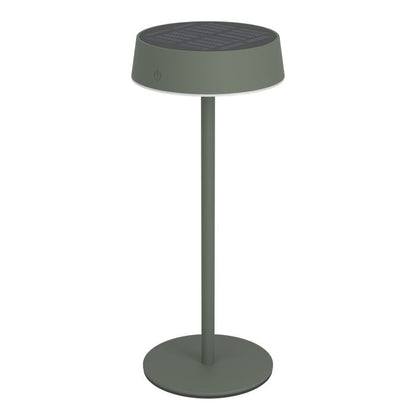 SIMERI OD Solar Table Lamp w USD Dimmable Green #75878