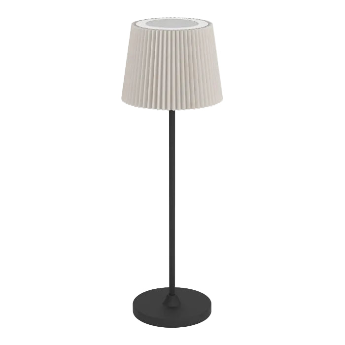 LEONERO Touch Table Lamp w USD Blk, Beige IP20 #75934