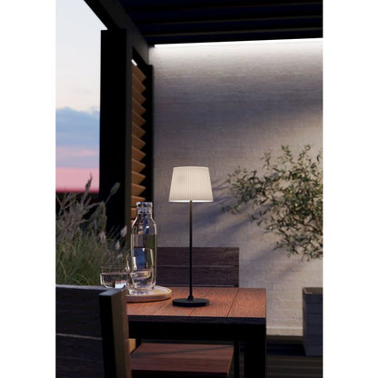 LEONERO Touch Table Lamp w USD Blk, Beige IP20 #75934