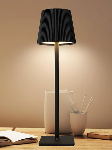 LEONERO Touch Table Lamp w USD Black IP20 75935