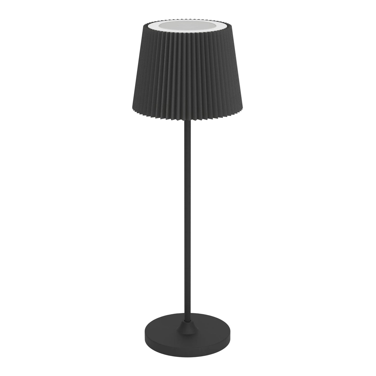 LEONERO Touch Table Lamp w USD Black IP20 75935