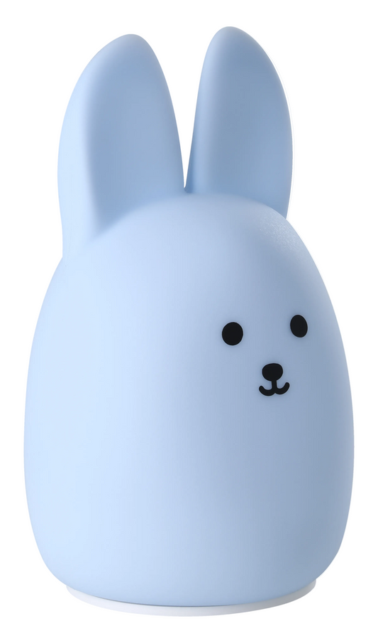 CASTELLINO Bunny Kids Table Lt w USB Blue WW  #75947